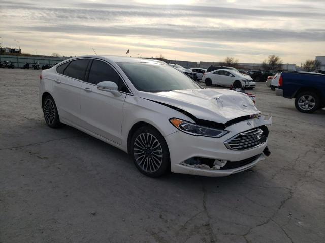 Salvage cars for sale from Copart Tulsa, OK: 2018 Ford Fusion SE
