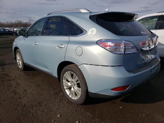 2011 LEXUS RX 450 JTJBC1BA6B2033424