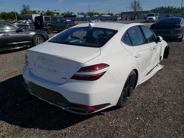 2022 GENESIS G70 BASE KMTG54TE6NU088567