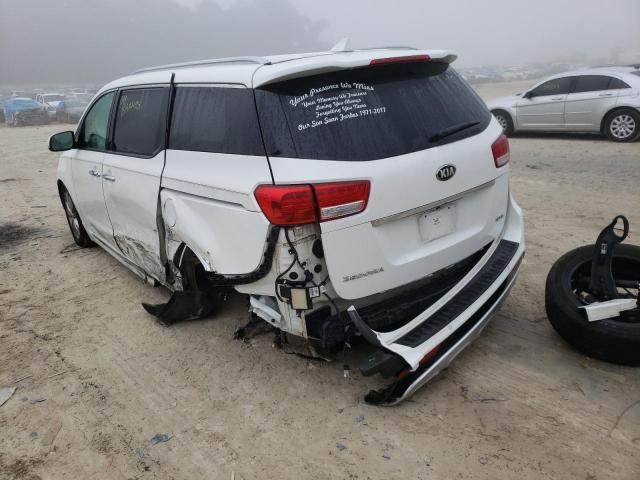 2016 KIA SEDONA SXL KNDME5C14G6169921