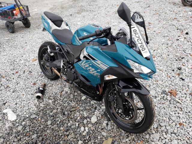 Salvage cars for sale from Copart Loganville, GA: 2021 Kawasaki EX400