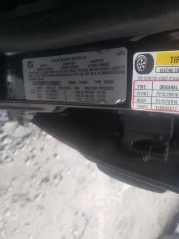 2012 GMC CANYON SLE 1GTD5MFE1C8109621