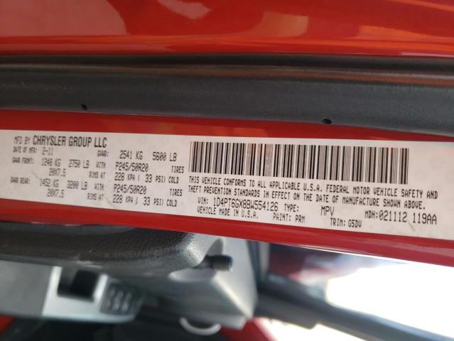 2011 DODGE NITRO DETO 1D4PT6GX8BW554126