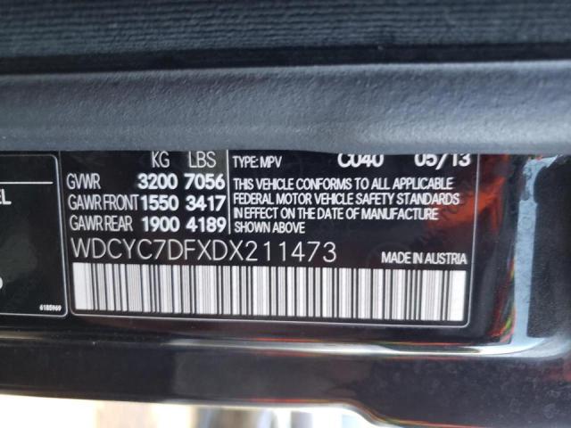 VIN WDCYC7DFXDX211473 2013 Mercedes-Benz G-Class, 6... no.10