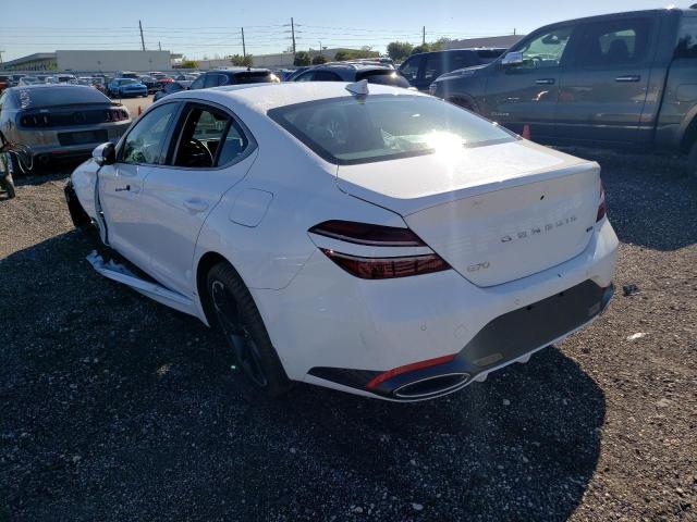 2022 GENESIS G70 BASE KMTG54TE6NU088567
