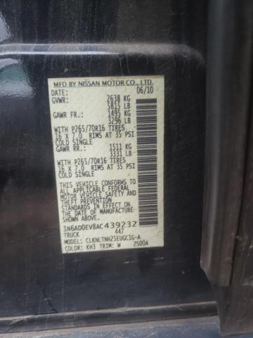 2010 NISSAN FRONTIER C 1N6AD0EV8AC439232