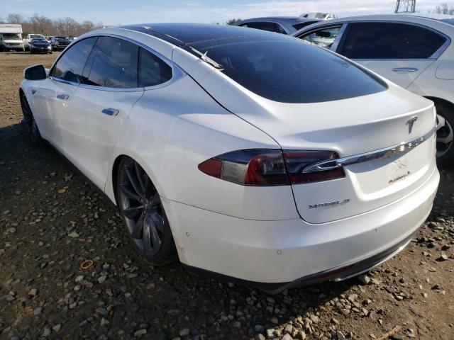 2015 TESLA MODEL S P9 5YJSA1V40FF100505