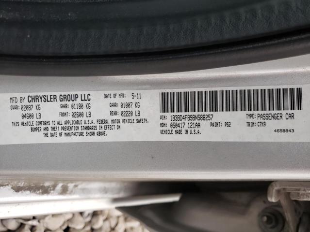 2011 DODGE AVENGER EX 1B3BD4FB9BN588257