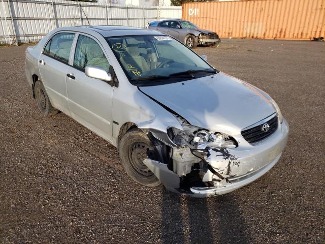 Salvage cars for sale from Copart Ontario Auction, ON: 2005 Toyota Corolla CE