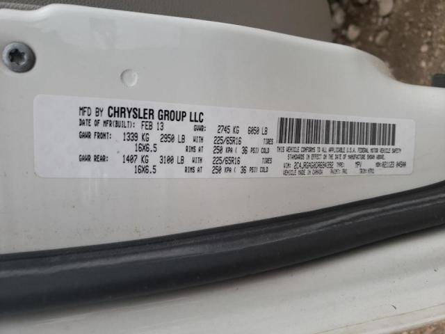 2013 RAM TRADESMAN 2C4JRGAG0DR694392