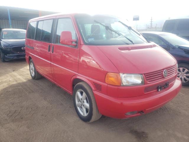 Salvage cars for sale from Copart Colorado Springs, CO: 2002 Volkswagen Eurovan MV