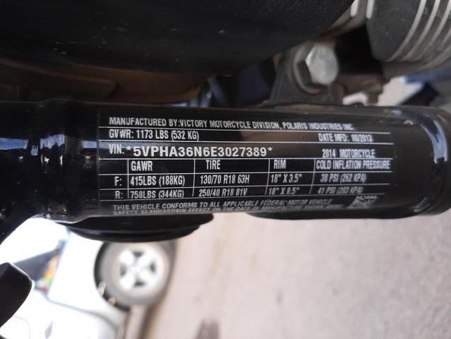 2014 VICTORY MOTORCYCLES HAMMER 8-B 5VPHA36N6E3027389
