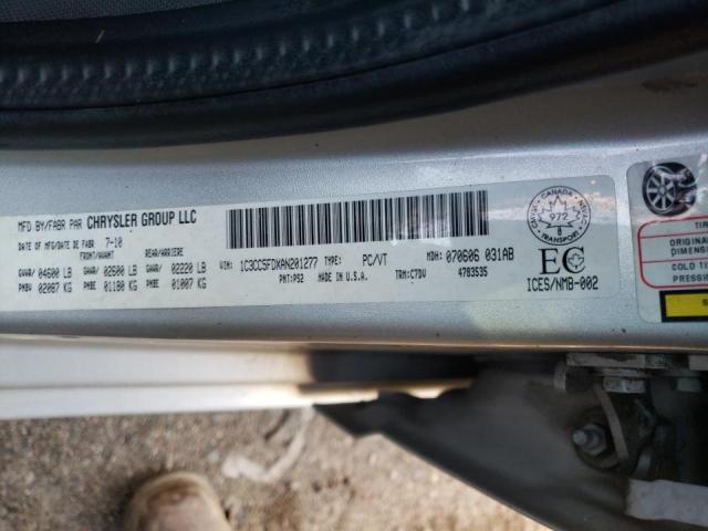 2010 CHRYSLER SEBRING LI 1C3CC5FDXAN201277