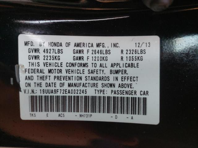 2014 ACURA TL ADVANCE 19UUA9F72EA002245