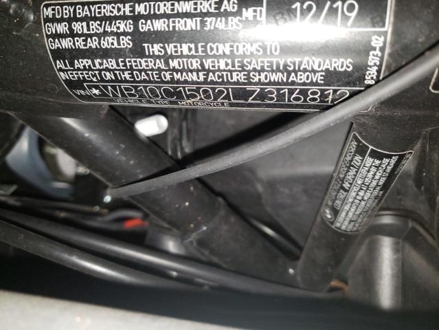 2020 BMW C650 GT WB10C1502LZ316812