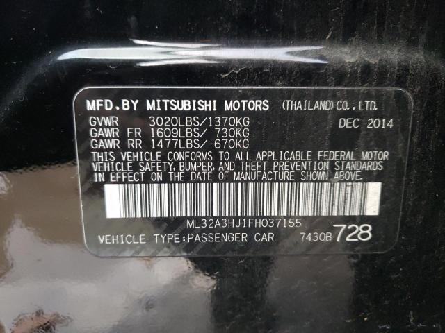 2015 MITSUBISHI MIRAGE DE ML32A3HJ1FH037155