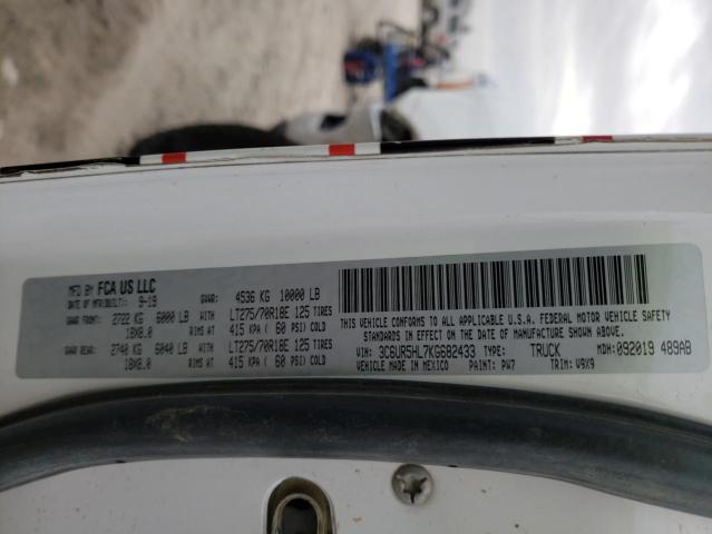 2019 RAM 2500 TRADE 3C6UR5HL7KG682433