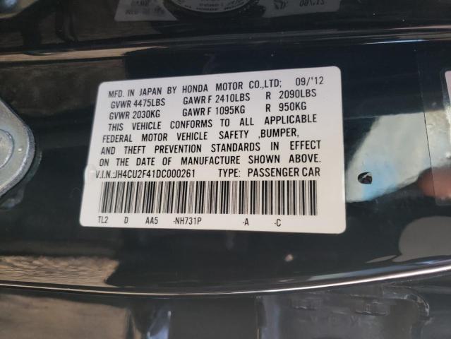 2013 ACURA TSX JH4CU2F41DC000261