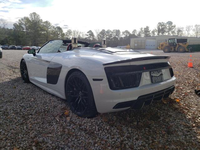 2018 AUDI R8 SPYDER WUA4BCFX3J7902252