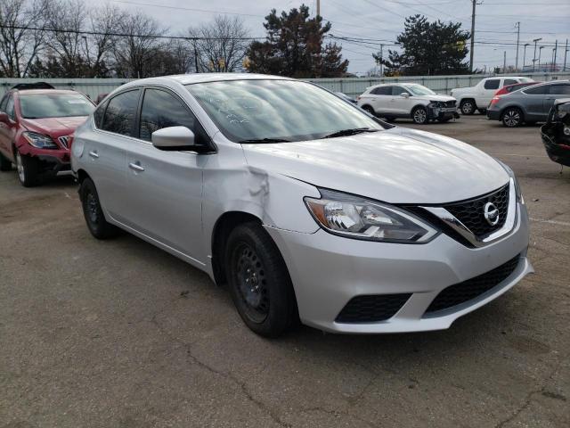 Salvage cars for sale from Copart Moraine, OH: 2016 Nissan Sentra S