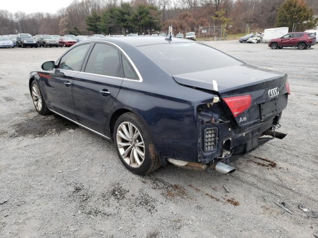 2014 AUDI A8 QUATTRO WAUAGAFD5EN005251