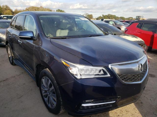 2014 ACURA MDX TECHNO 5FRYD4H4XEB021600