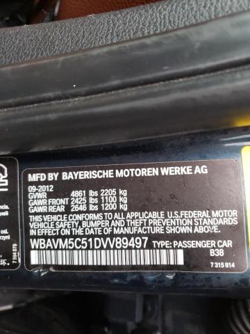 2013 BMW X1 XDRIVE3 WBAVM5C51DVV89497