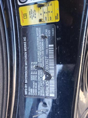 2012 BMW 650 XI WBALX5C57CC893927