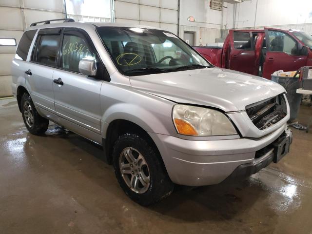 Salvage cars for sale from Copart Columbia, MO: 2004 Honda Pilot EX