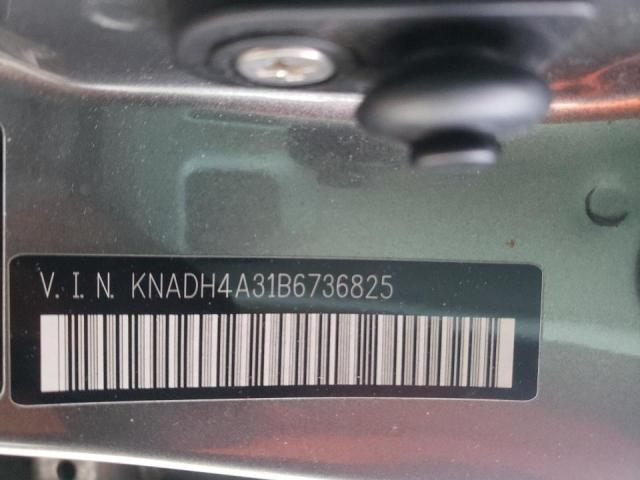 2011 KIA RIO BASE KNADH4A31B6736825