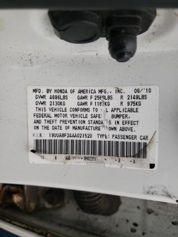 2010 ACURA TL 19UUA8F24AA021520