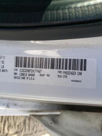 2012 DODGE AVENGER SE 1C3CDZAB7CN177467