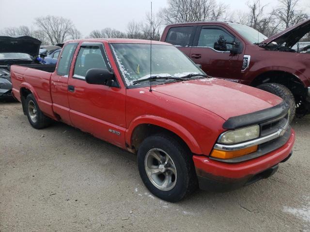 Salvage cars for sale from Copart Milwaukee, WI: 2003 Chevrolet S 10