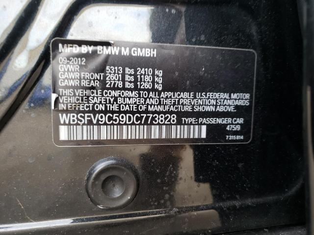 2013 BMW M5 WBSFV9C59DC773828