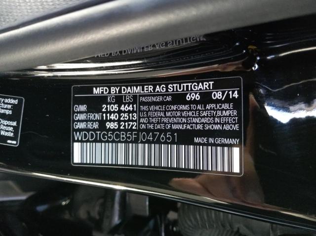 2015 MERCEDES-BENZ GLA 45 AMG WDDTG5CB5FJ047651