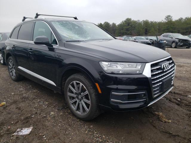 Salvage cars for sale from Copart Brookhaven, NY: 2017 Audi Q7 Premium