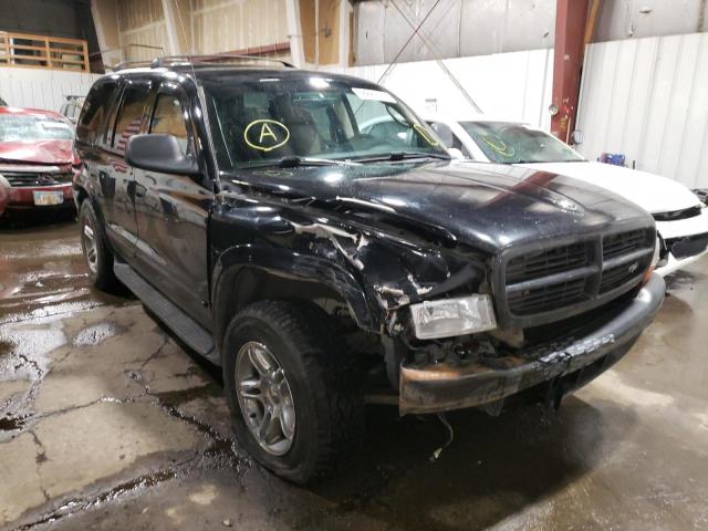 Salvage cars for sale from Copart Anchorage, AK: 2003 Dodge Durango R