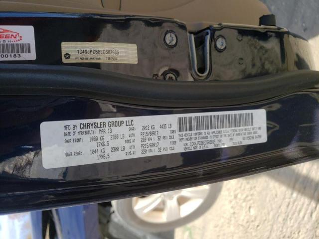 2014 JEEP PATRIOT 1C4NJPCB6ED502665