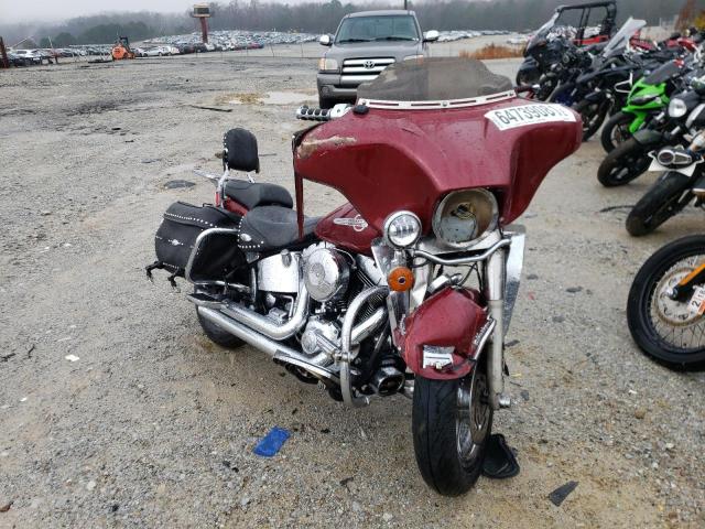 Salvage cars for sale from Copart Gainesville, GA: 2002 Harley-Davidson Flstci
