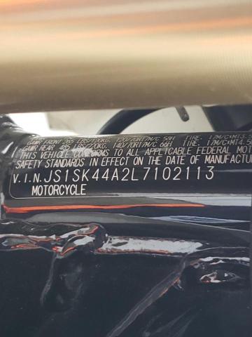 2020 SUZUKI DR-Z400 SM JS1SK44A2L7102113