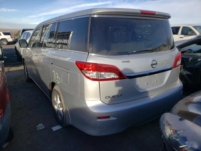 2014 NISSAN QUEST S JN8AE2KP9E9103548