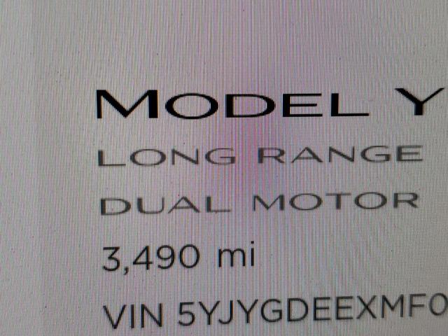2021 TESLA MODEL Y 5YJYGDEEXMF069862