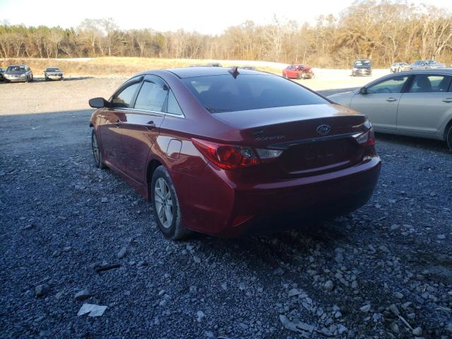 2014 HYUNDAI SONATA GLS 5NPEB4AC9EH883672