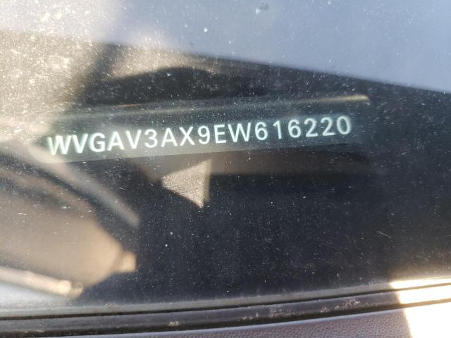 2014 VOLKSWAGEN TIGUAN WVGAV3AX9EW616220