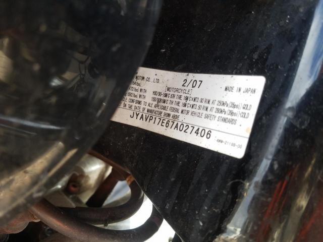 2007 YAMAHA XV1700 A JYAVP17E67A027406