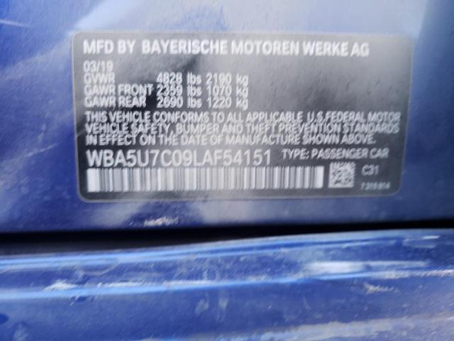 2020 BMW M340I WBA5U7C09LAF54151
