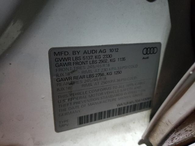 2013 AUDI A4 ALLROAD WA1UFAFL7DA143089