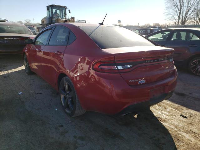 2015 DODGE DART GT 1C3CDFEB4FD299738