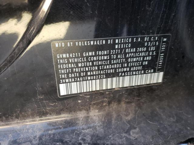 2015 VOLKSWAGEN GOLF TDI 3VWRA7AU1FM082225