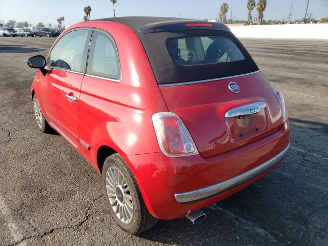 2013 FIAT 500 LOUNGE 3C3CFFER6DT624453